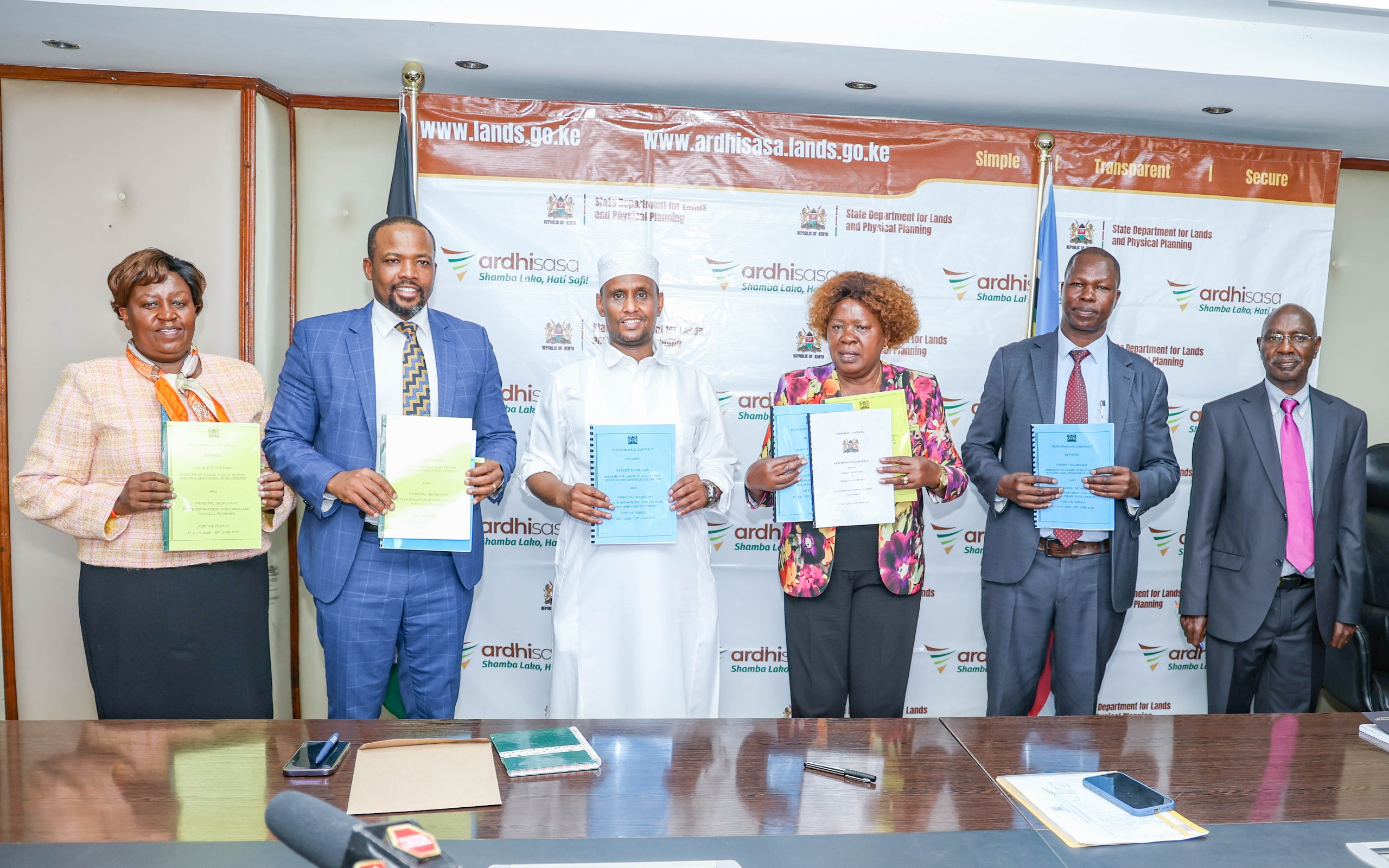 Signing of the State Departments' and State Corporations' Performance Contracts