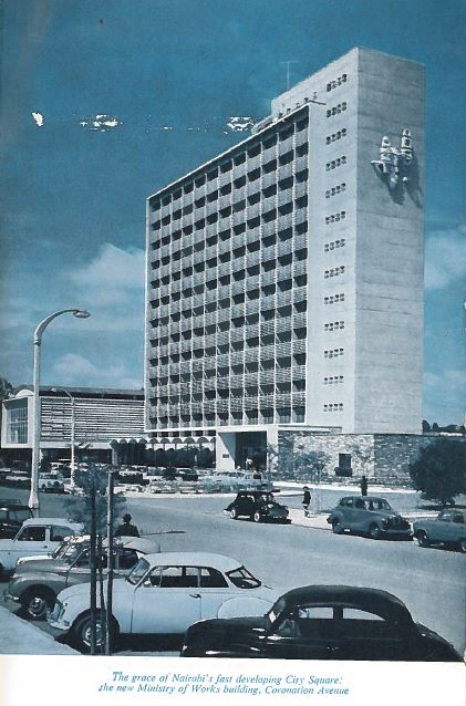Ministry of Works Building Nairobi 1960