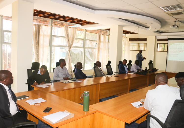 Officers from the State Department during the workshop at KBRC Auditorium